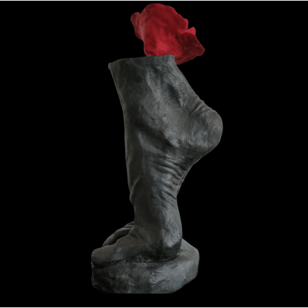 Le pied fleuri